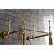 Fauceture VPB30167 Edwardian Brass Console Sink Legs, Brushed Brass VPB30167 - alternate 4